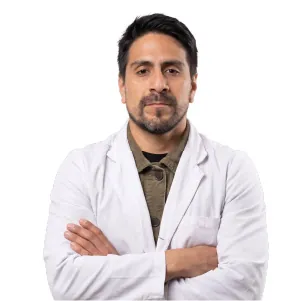 Retrato de Dr. Johann Bill Pinedo Ávila